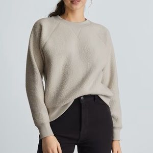 NWT//Everlane ReNew Fleece Raglan Sweatshirt
